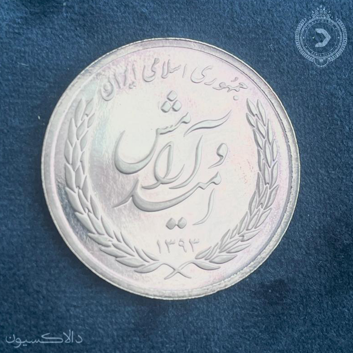 تصویر مدال یادبود گرامیداشت هفته دولت